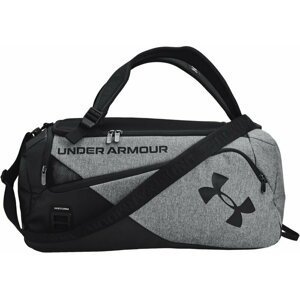 Under Armour Contain Duo SM Backpack Duffle Pitch Gray Medium Heather/Black/Black 40 L