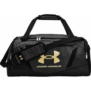Under Armour UA Undeniable 5.0 Small Duffle Bag Black Medium Heather/Black/Metallic Gold 40 L Sportovní taška