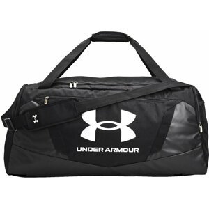 Under Armour UA Undeniable 5.0 Large Duffle Bag Black/Metallic Silver 101 L Sportovní taška