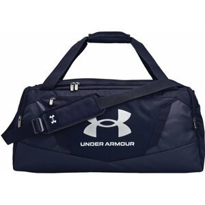 Under Armour UA Undeniable 5.0 Medium Duffle Bag Midnight Navy/Metallic Silver 58 L Sportovní taška