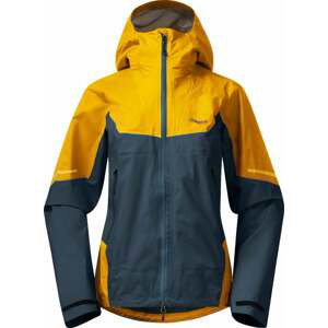 Bergans Senja 3L W Jacket Orion Blue/Light Golden Yellow M