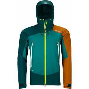 Ortovox Westalpen Softshell Jacket M Pacific Green M Outdorová bunda