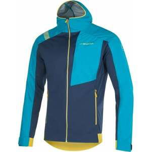 La Sportiva Macnas Softshell Jkt M Blue/Crystal S