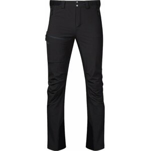 Bergans Outdoorové kalhoty Breheimen Softshell Men Pants Black/Solid Charcoal S