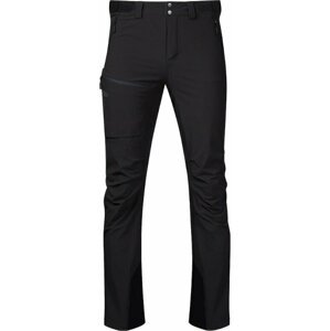 Bergans Outdoorové kalhoty Breheimen Softshell Men Pants Black/Solid Charcoal M