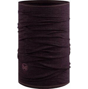 Buff Merino Lightweight Neckwear Solid Deeppurple