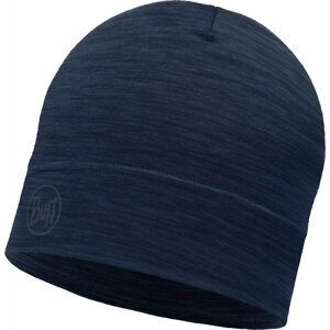 Buff Merino Lightweight Beanie Solid Denim UNI