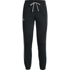 Under Armour Women's UA Rival Fleece Pants Black/White XS Fitness kalhoty