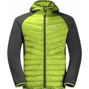 Jack Wolfskin Routeburn Pro Hybrid M Lime S Outdorová bunda