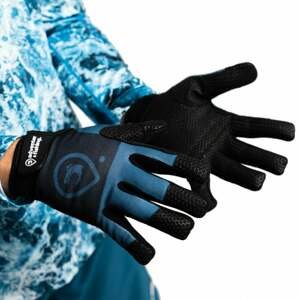 Adventer & fishing Rukavice Saltwater Long Gloves Petrol L-XL