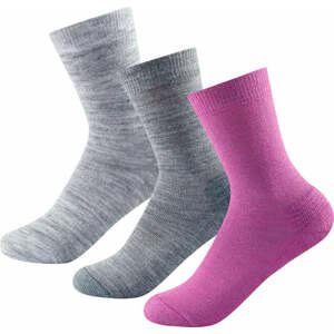 Devold Daily Merino Medium Sock 3 Pack Woman Anemone Mix 36-40 Ponožky