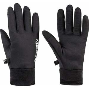 Meatfly Rukavice Mens Powerstretch Gloves Black/White M