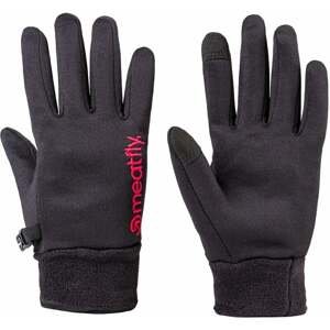 Meatfly Rukavice Ladies Powerstretch Gloves Black/Pink L
