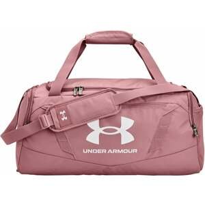 Under Armour UA Undeniable 5.0 Duffle Bag Pink Elixir/White 40 L