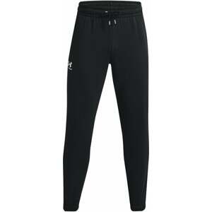 Under Armour Men's UA Essential Fleece Joggers Black/White S Fitness kalhoty