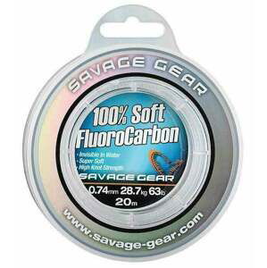 Savage Gear Soft Fluoro Carbon Transparentní 0,81 mm 33 kg 15 m