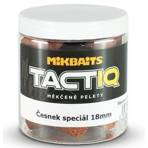Mikbaits měkčené pelety tactiq 250 ml 18 mm - česnek speciál