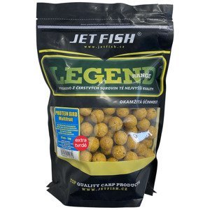 Jet fish extra tvrdé boilie legend range protein bird multifruit 250 ml-30 mm
