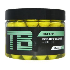 Tb baits plovoucí boilie pop-up pineapple + nhdc 65 g-12 mm
