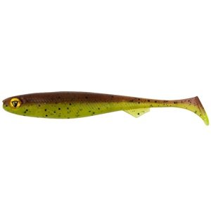 Fox rage gumová nástraha slick shad uv green pumpkin - 9 cm