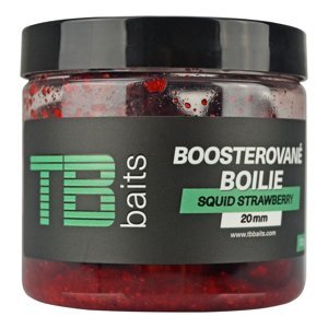 Tb baits boosterované boilie squid strawberry 120 g - 16 mm