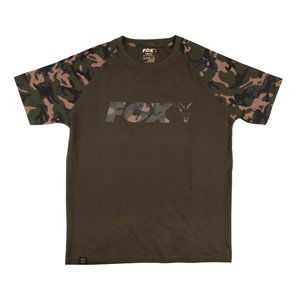 Fox triko camo khaki chest print t-shirt - xxl