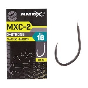 Matrix háčky mxc-2 barbless spade 10 ks - 16