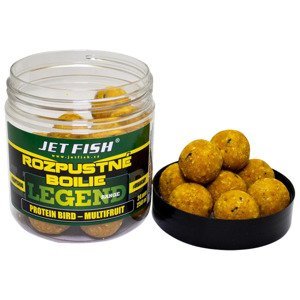 Jet fish rozpustné boilie legend range protein bird multifruit 250 ml - 24 mm