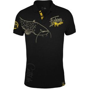 Hotspot design tričko polo catfish mania - velikost m