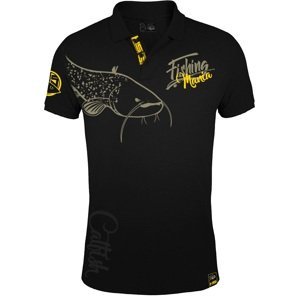 Hotspot design tričko polo catfish mania - velikost l