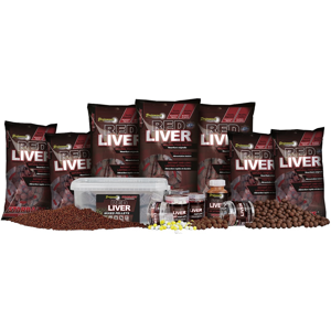 Starbaits pelety red liver mixed 2 kg