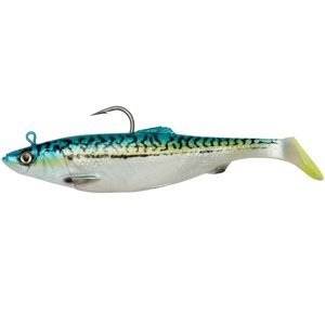 Savage gear gumová nástraha 4d herring big shad green mackerel - 32 cm 560 g