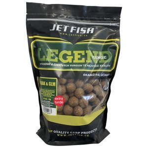 Jet fish boilie legend range extra tvrdé 250 g 20 mm-rak & glm