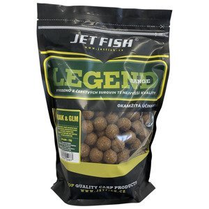 Jet fish boilie legend range rak & glm 1 kg 2+1 - 24 mm