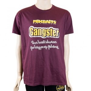Mikbaits tričko gangster burgundy - velikost l
