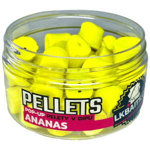 Lk baits pop-up pelety v dipu 12 mm 40 g - ananas