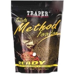 Traper pelety method feeder ready 2 mm - halibut červený