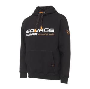 Savage gear mikina cosmo hoodie black ink - l
