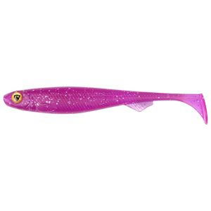 Fox rage gumová nástraha slick shad uv purple rain - 7 cm