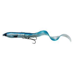 Savage gear gumová nástraha 3d hard eel slow sinking blue silver 17 cm 50 g