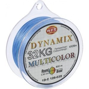 Wft splétaná šňůra round dynamix kg multicolor - 300 m 0,16 mm 14 kg