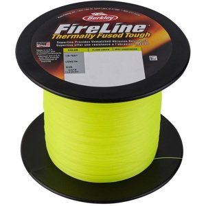 Berkley splétaná šňůra fireline fused original flame green - 0,15 mm 8,3 kg 1 m