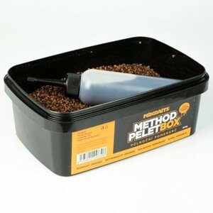 Mikbaits method pelet box 400 g + 120 ml activator - pikantní švestka