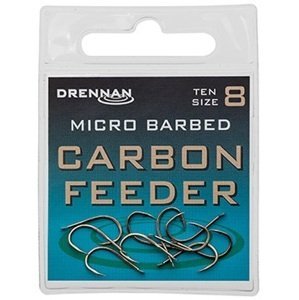 Drennan háčky carbon feeder - velikost 16
