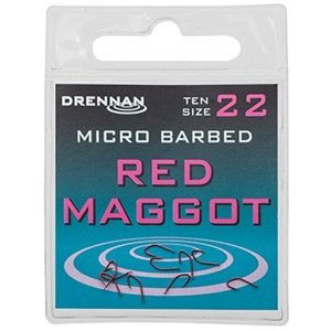 Drennan háčky red maggot - velikost 16