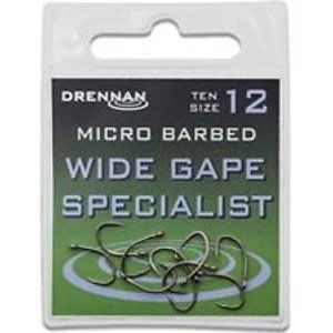 Drennan háčky wide gape specialist - velikost 10