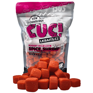 Lk baits cuc nugget carp wild strawberry 1 kg - 17 mm