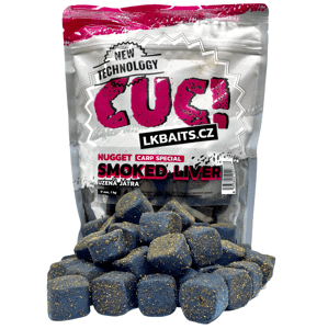 Lk baits cuc nugget carp smoked liver 1 kg - 10 mm