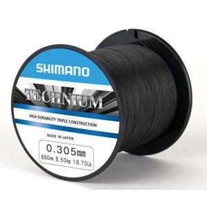 Shimano vlasec technium pb černá - průměr 0,405 mm / nosnost 14 kg / návin 450 m