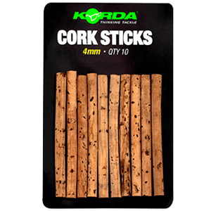Korda cork sticks - 4 mm